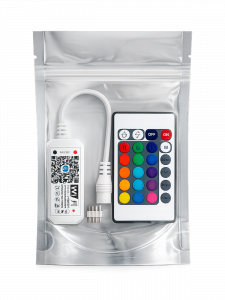 Огонек OG-LDL25 LED контроллер DC 5-28В (Wi-Fi, RGB, 4PIN, пульт)